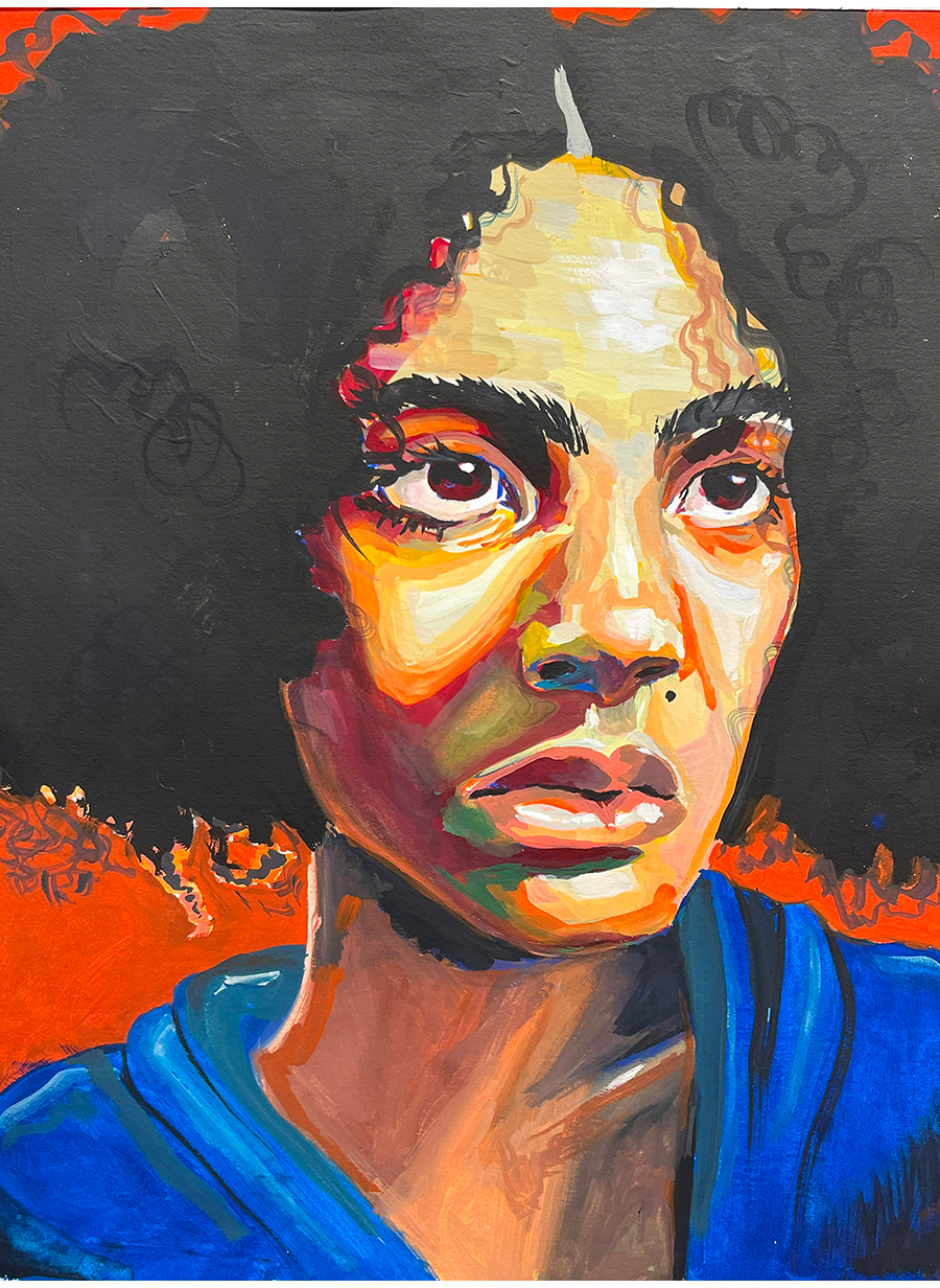 Junior Portrait Winner 2024 - Mairi Van Schoor - Dissociated